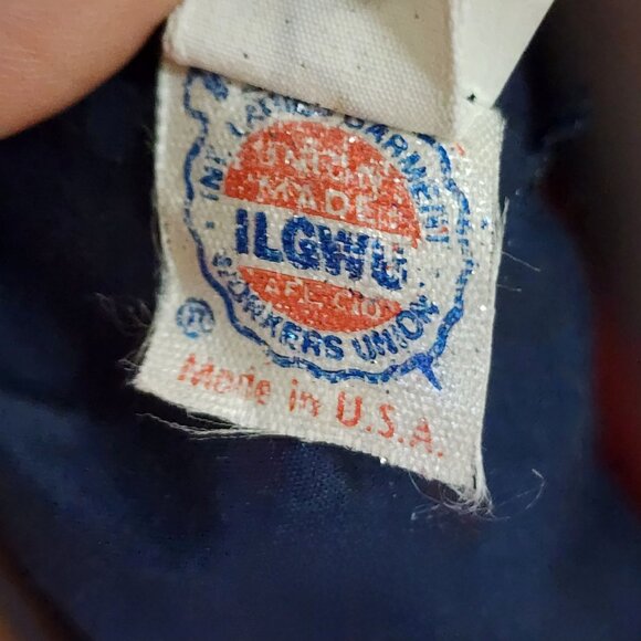 Vintage Mignon Dress 70s 80s Festive Party Retro Red Blue Vtg Diamond Print XS/S - Picture 13 of 14